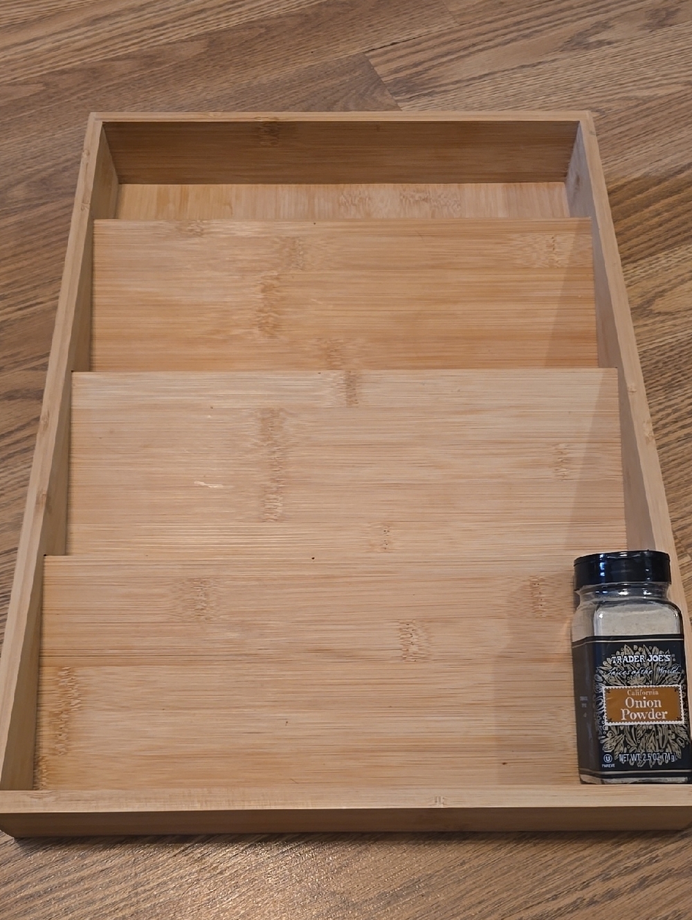 Bamboo  Drawer Organizer - Natural